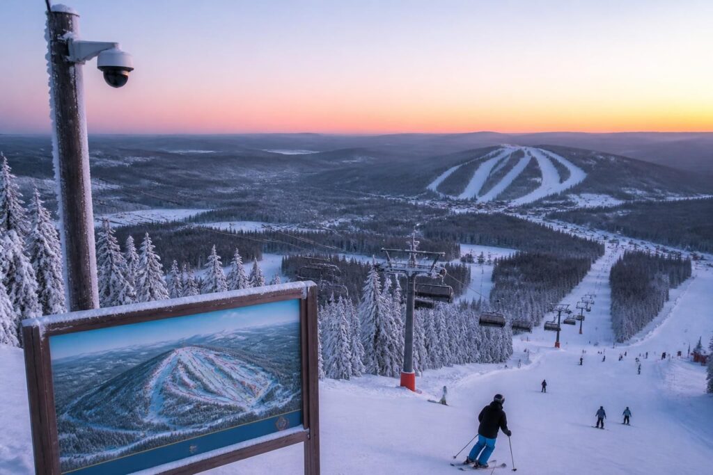 découvrez la station de ski levi en finlande : informations sur l'altitude, accès à la webcam en direct et plan détaillé des pistes pour préparer votre séjour au mieux.