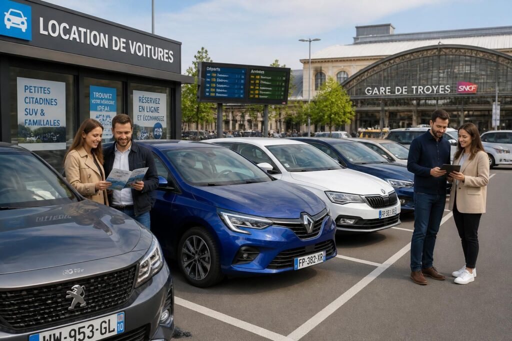 comparez les meilleures offres de location de voiture à troyes près de la gare pour trouver le véhicule idéal au meilleur prix. réservez facilement dès maintenant !