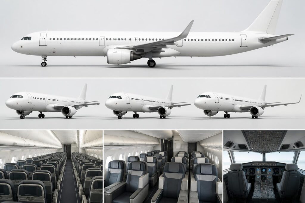 découvrez les caractéristiques détaillées, les différentes versions et les aménagements intérieurs de l'airbus a321, un avion de ligne polyvalent et performant.