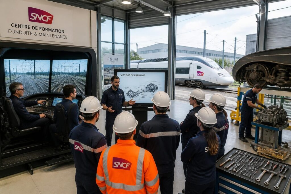 découvrez les formations en ligne sncf dédiées aux conducteurs et à la maintenance ferroviaire. progresser dans votre carrière avec des cours accessibles et certifiants.