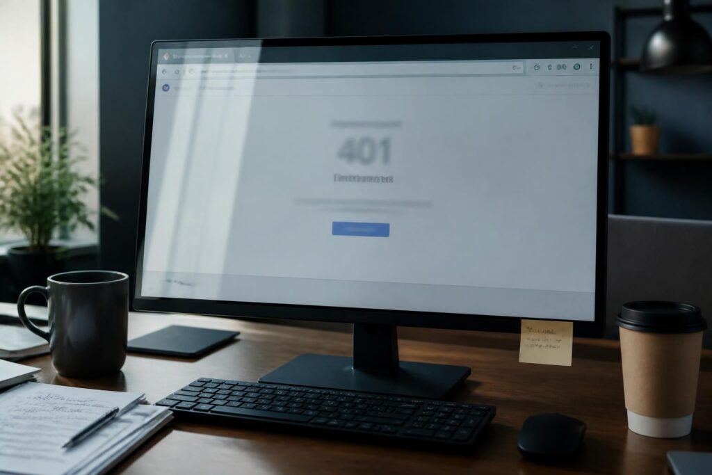 découvrez ce qu'est l'erreur 401, pourquoi elle se produit et comment la résoudre efficacement pour restaurer l'accès à votre site web en toute simplicité.
