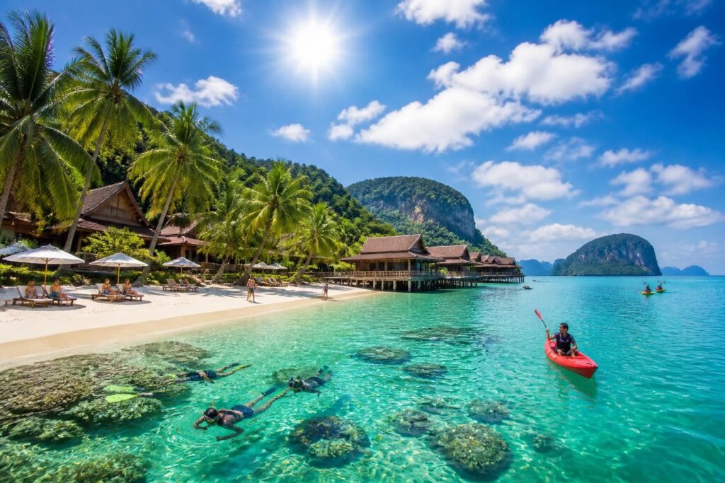 découvrez ko yao noi en thaïlande : profitez d'une météo idéale, trouvez les meilleurs hébergements et explorez une multitude d'activités pour un séjour inoubliable.