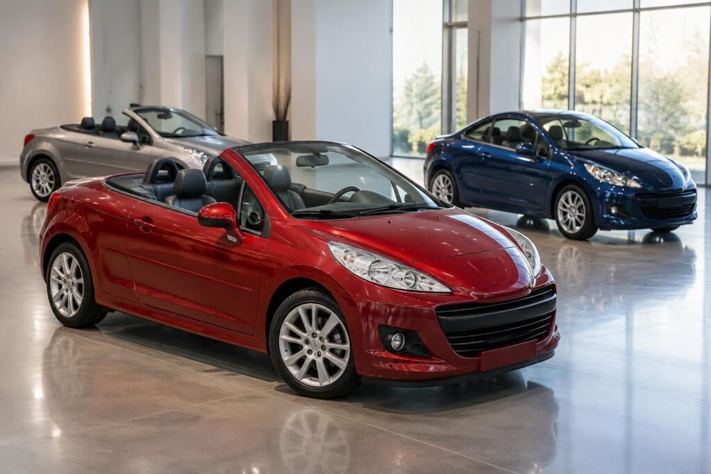 découvrez les modèles de peugeot 207 cc, leurs couleurs et options pour choisir une voiture décapotable compacte adaptée à vos envies.