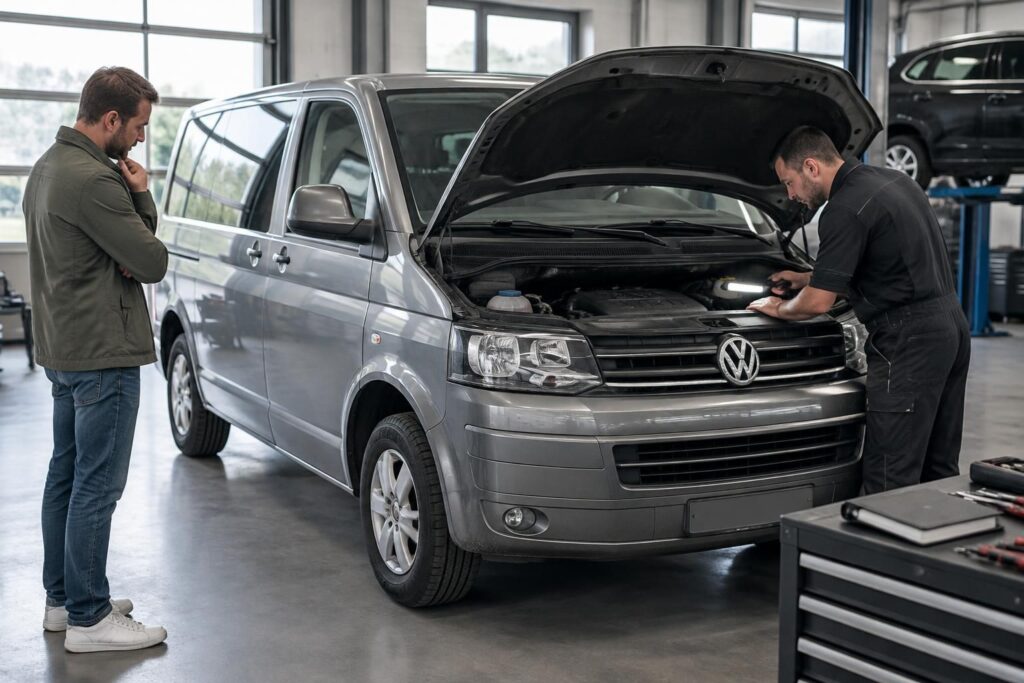 découvrez le volkswagen transporter t5 : fiche technique, fiabilité, points à vérifier et conseils pour choisir une occasion adaptée à vos besoins.
