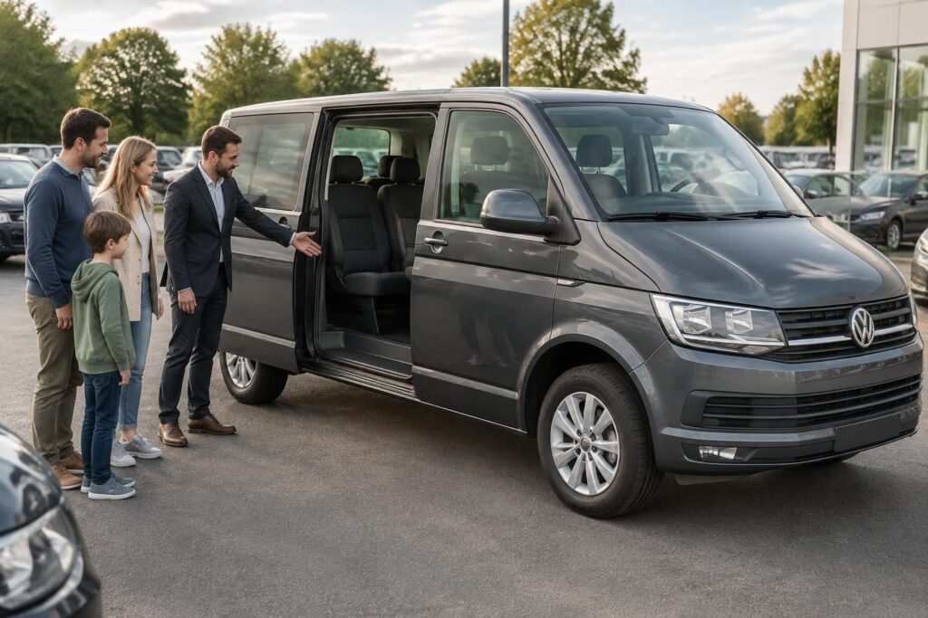 comparez les volkswagen transporter d’occasion en 5 ou 7 places et trouvez le modèle adapté à vos besoins au meilleur prix.